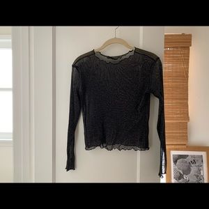 Mesh Black Top
